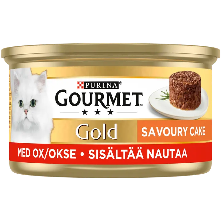 Gourmet täissööt kassidele loomaliha ja tomatiga 85g