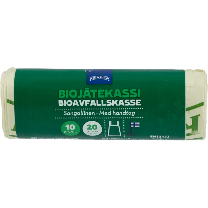 Rainbow prügikotid 20 l, 10 tk