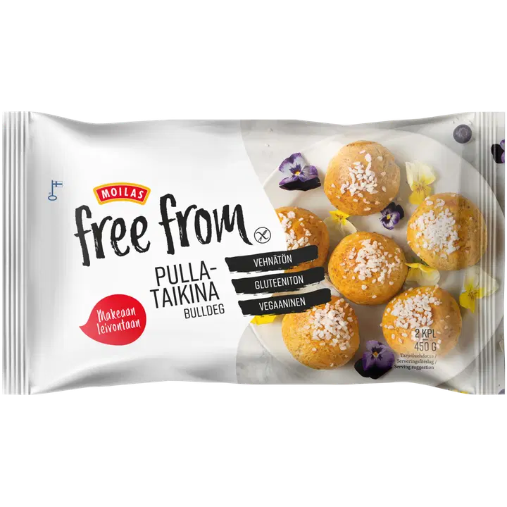 Moilas Free From Pullataikina 450g gluteeniton pakaste