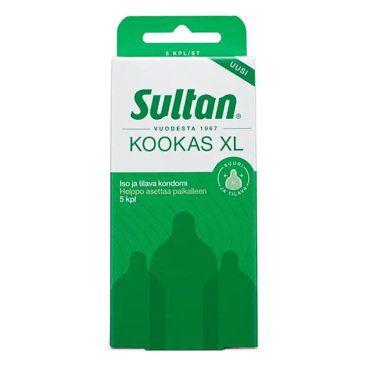 Sultan Kookas XL kondomi 5kpl