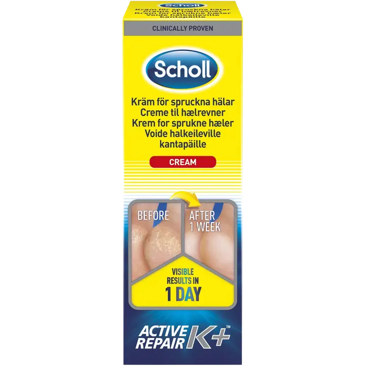 Scholl Active Repair K+ Voide halkeileville kantapäille 60 ml