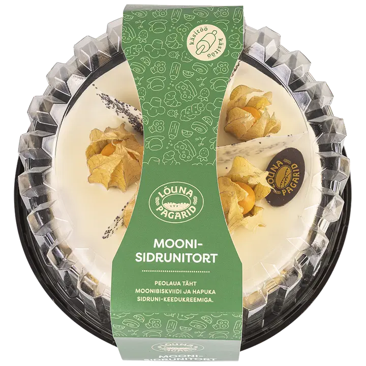 Lõuna Pagarid Mooni-Sidrunitort 600 g