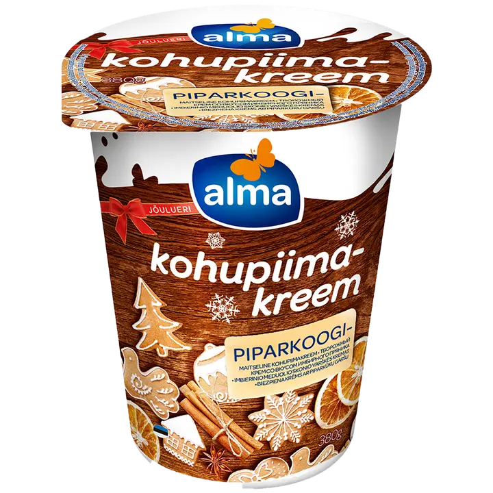 Alma kohupiimakreem piparkoogimaitseline, 380 g