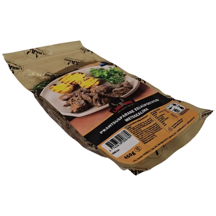 Linnamäe Lihatööst Prantsuspärane Eelküps. Metssealiha 450G
