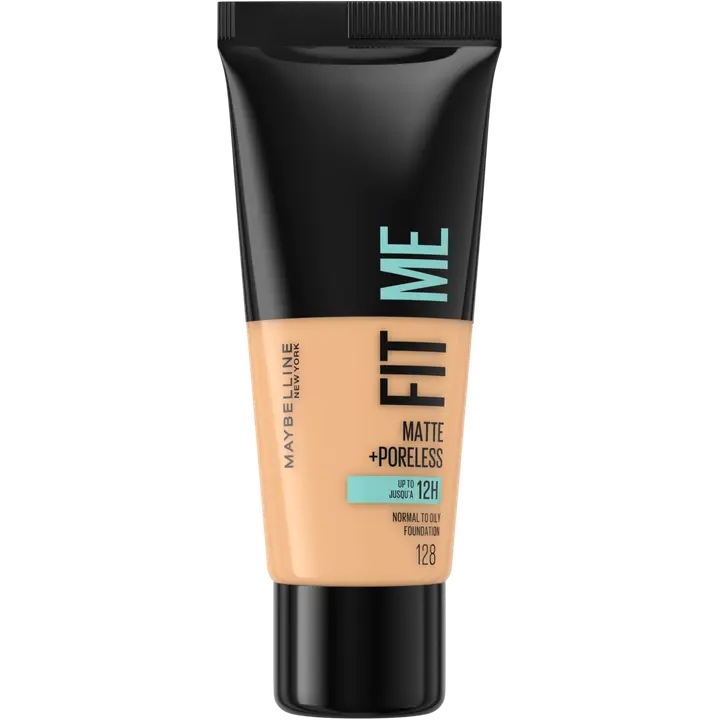 Maybelline New York Fit Me Matte+Poreless -meikkivoide 128 Warm Nude 30ml