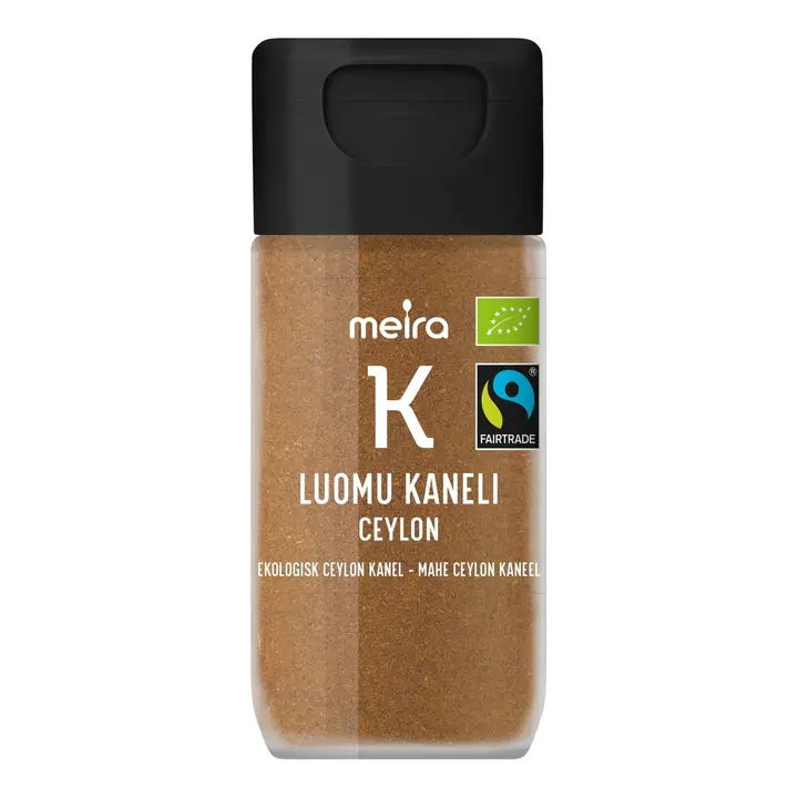 Meira Luomu jauhettu kaneli Ceylon Reilu kauppa 22g
