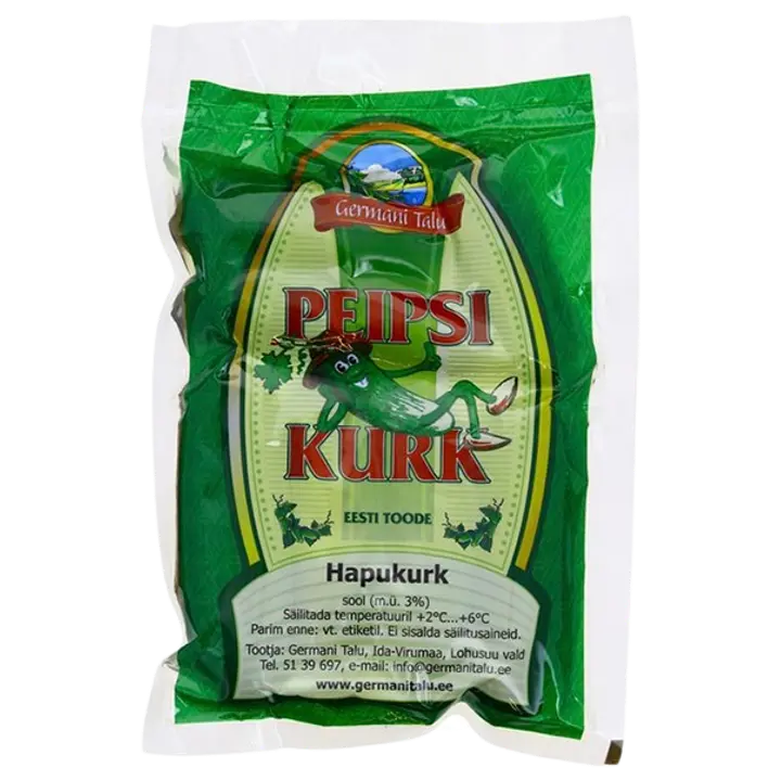 Peipsi hapukurk 400g Germani talu