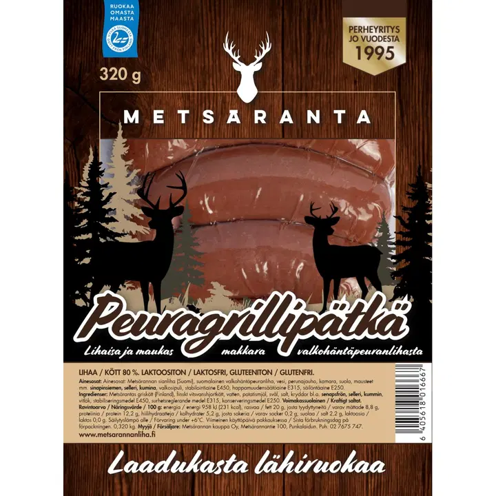 Metsäranta Peuragrillipätkä 320g