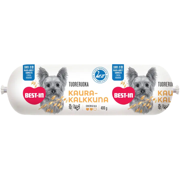 Best-In Kaura-Kalkkuna Koiran Tuoreruoka 400g