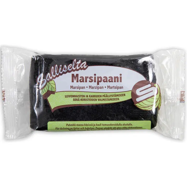 Salliselta Marsipaani musta 250g