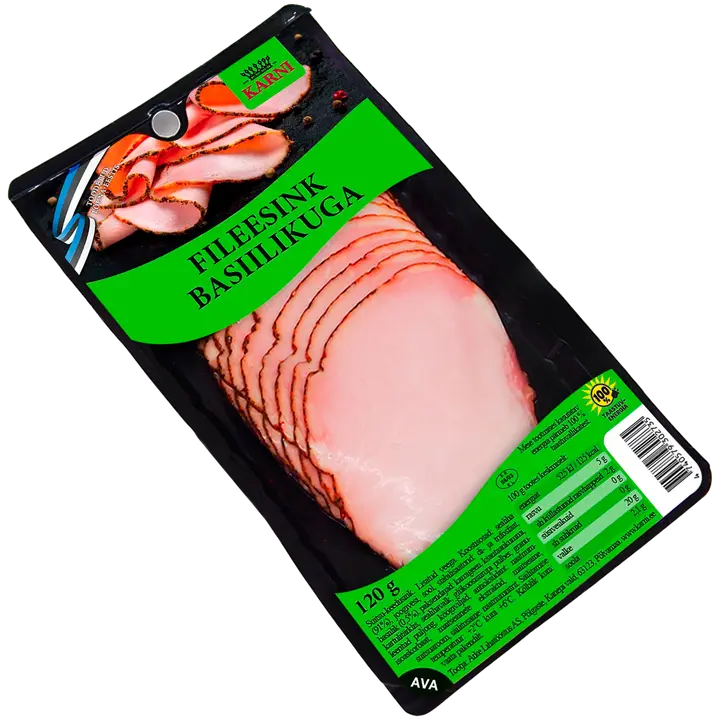 Karni Fileesink Basiilikuga Viilutatud 120 G