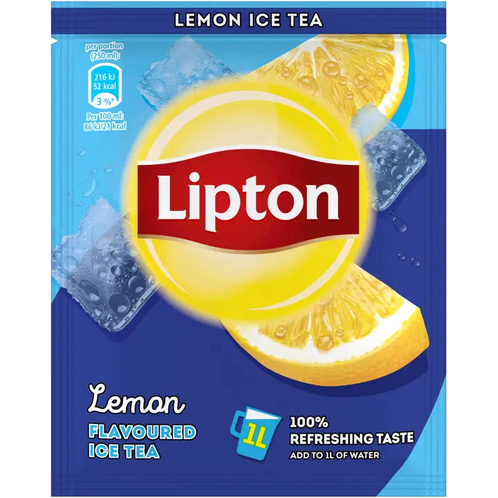Lipton Sitruunanmakuinen jääteejuomajauhe 50g