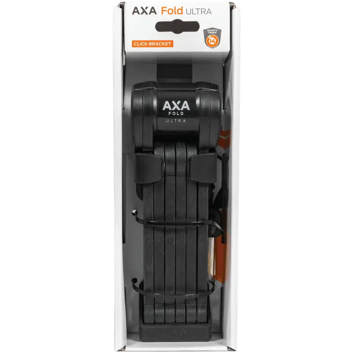 AXA Linkkulukko Fold Ultra 90, taitettava, musta