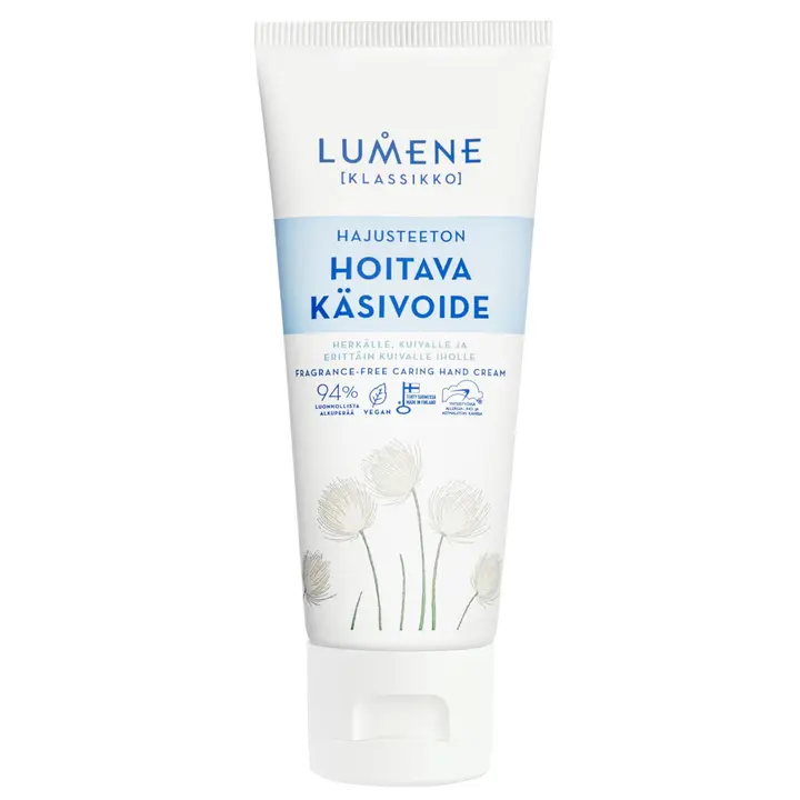 Lumene KLASSIKKO Hajusteeton hoitava käsivoide 100 ml