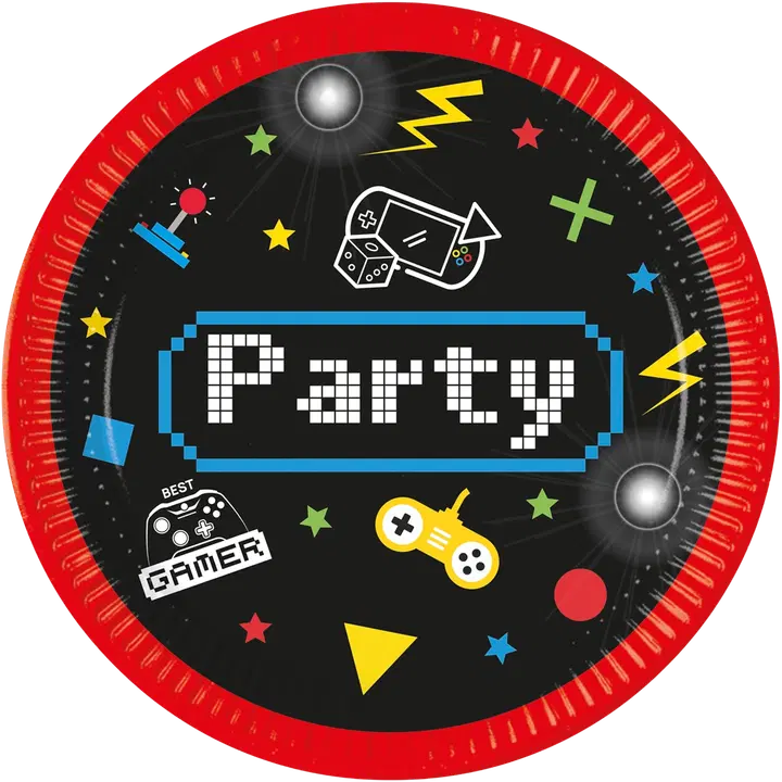 Decorata Gaming Party - FSC lautanen NG 23cm