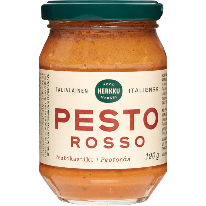 Herkku Pesto Rosso pestokastike 190 g