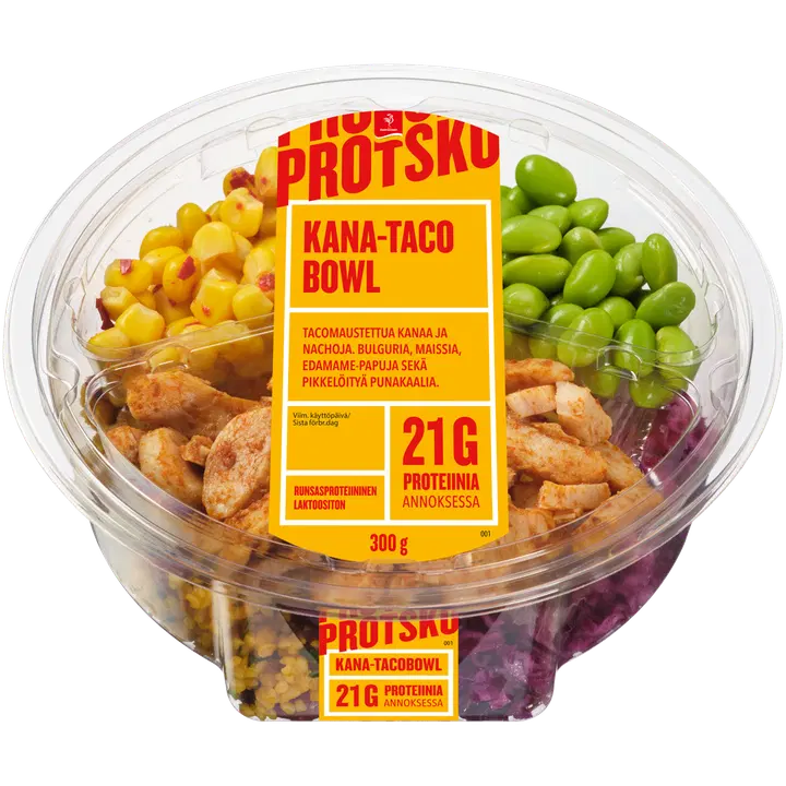 Saarioinen PROTSKU Kana-tacobowl 300g