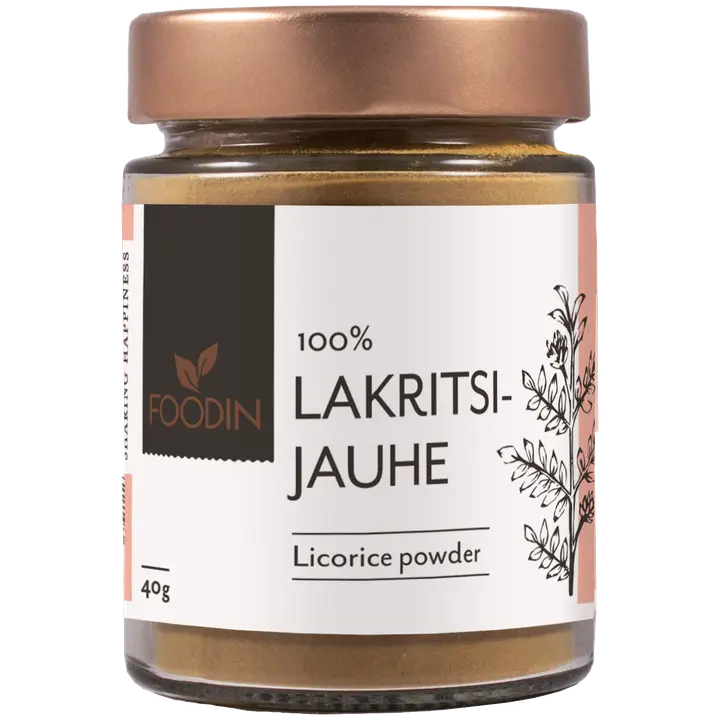 Foodin Lakritsijauhe 40g