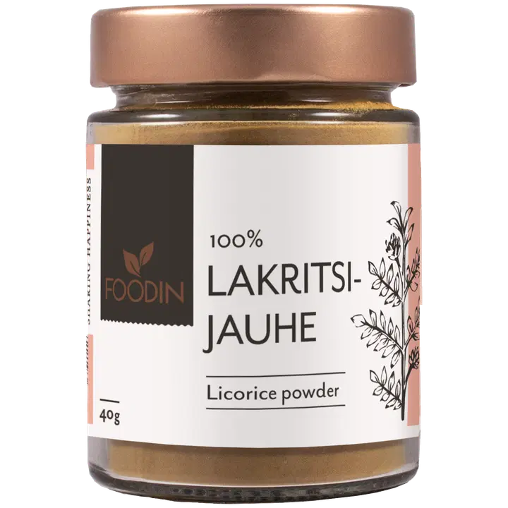 Foodin Lakritsijauhe 40g