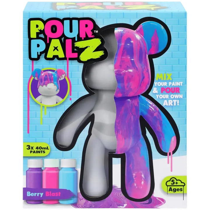 Pour Palz DIY värvitav karu-Golden Dream