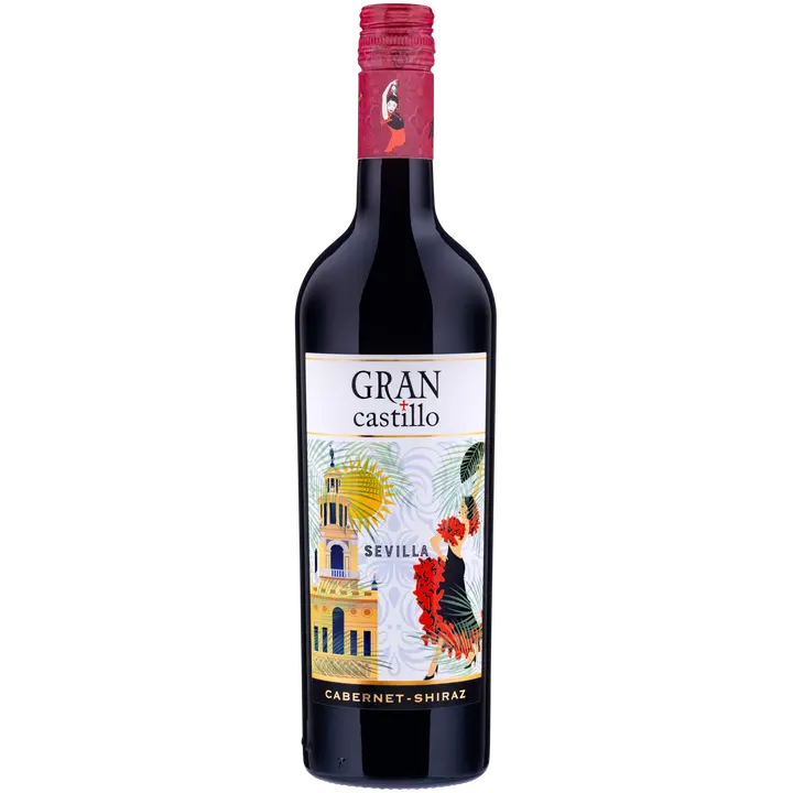 Gran Castillo Sevilla Cabernet Shiraz vein 12%vol 750ml