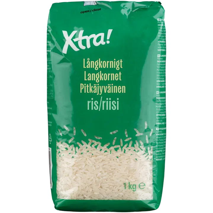 Xtra riis pikk tera 1 kg