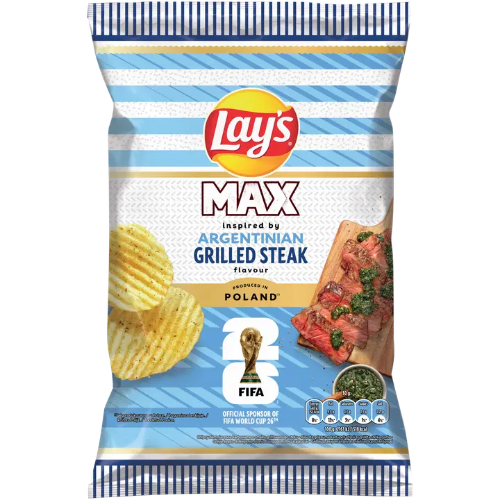 Lay's Max grillitud steigi maitselised kartulikrõpsud 120g