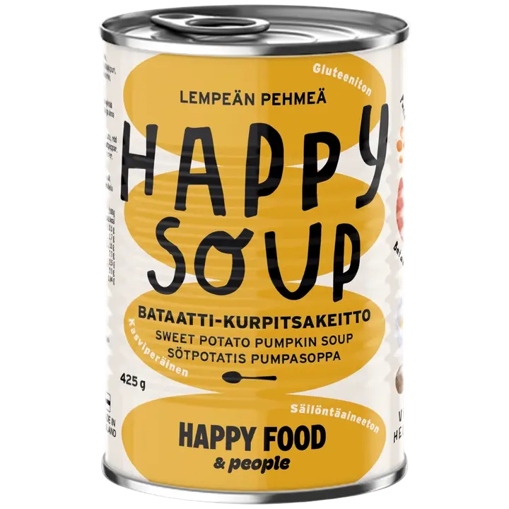 Happy Soup Bataatti-kurpitsasosekeitto 425g