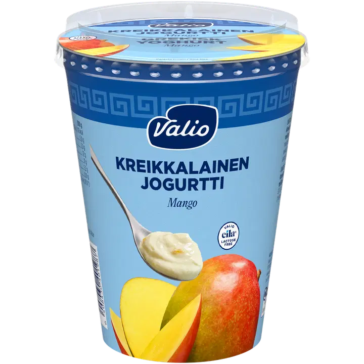 Valio kreikkalainen jogurtti mango laktoositon 400 g