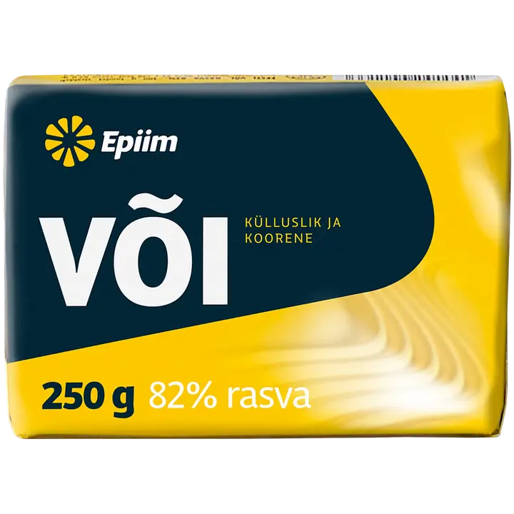E-Piim Eesti või 82%, 250 g