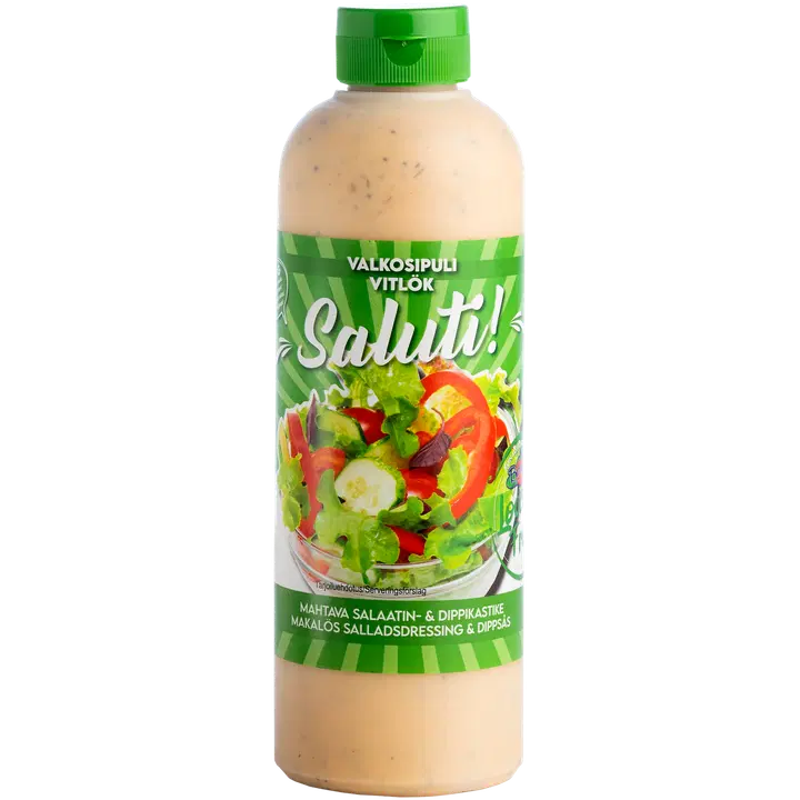 Saluti 500ml salaattikastike valkosipuli