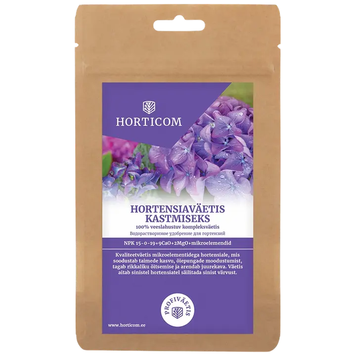 Hortensiaväetis kastmiseks Horticom 200g