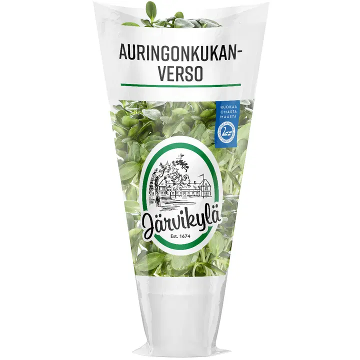 Järvikylä min25g Auringonkukanverso