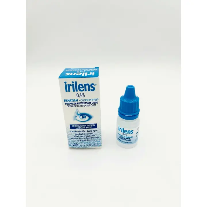 Irilens silmien kostutustipat 0,4% hyaluronihappo 10ml