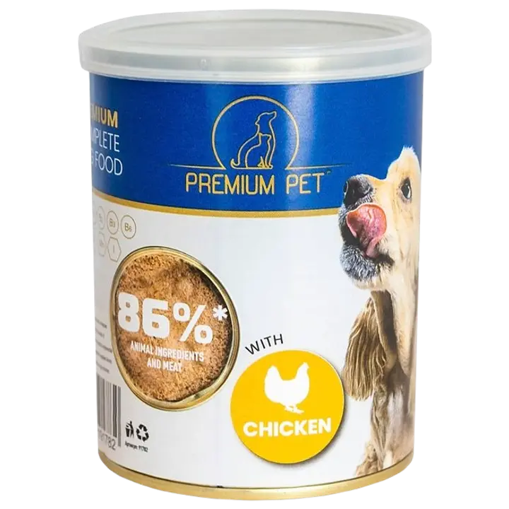 Premium Pet pasteet koertele kanalihaga 360g
