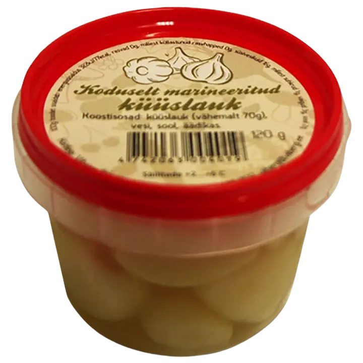 Koduselt marineeritud küüslauk plasttops 120g