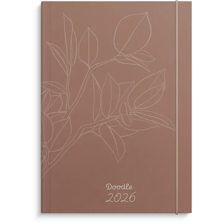 Burde Kalenteri 2026 Doodle sidottu