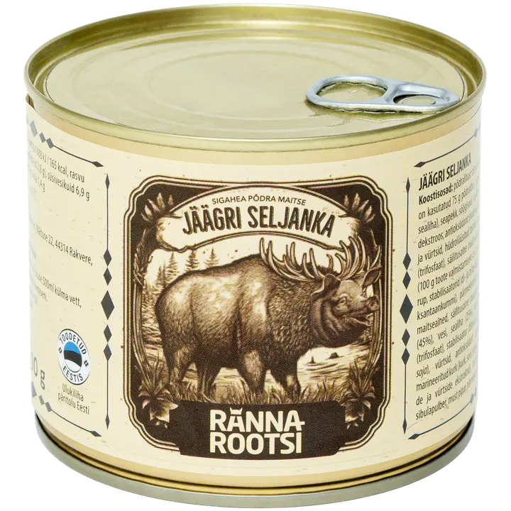 Rannarootsi jäägri seljanka 500g