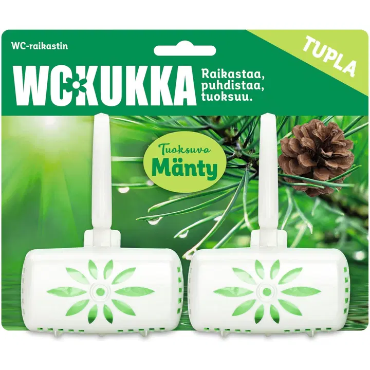 WC Kukka Tall dubbelförpackning wc block 2x50g