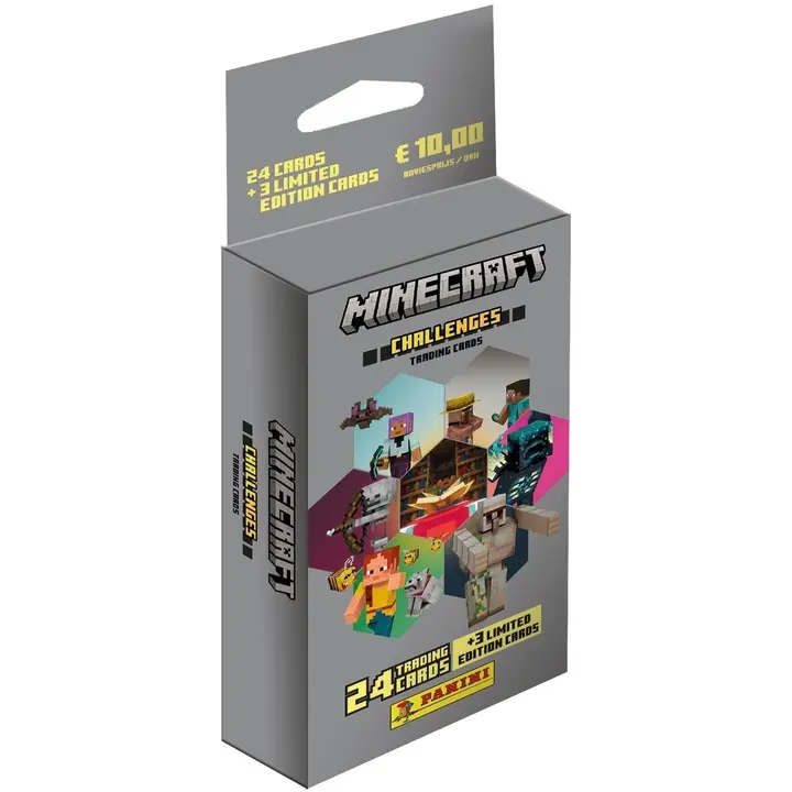 Minecraft -7 korttipaketin laatikko