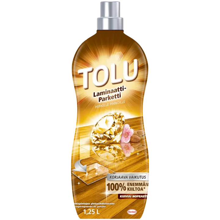 Tolu 1,25L Laminaatti-Parkettipuhdistusaine laminaatti ja parkettipinnoille