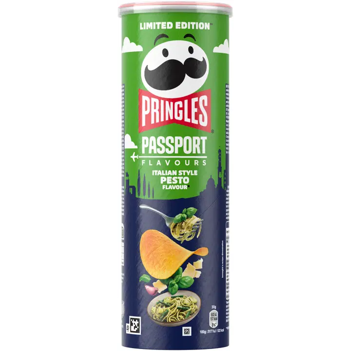 Pringles kartulikrõpsud Italian Style Pesto, 165g