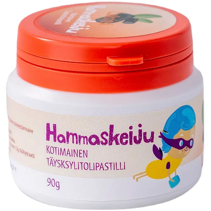 Hammaskeiju kotimainen täysksylitolipastilli lakritsi90 g