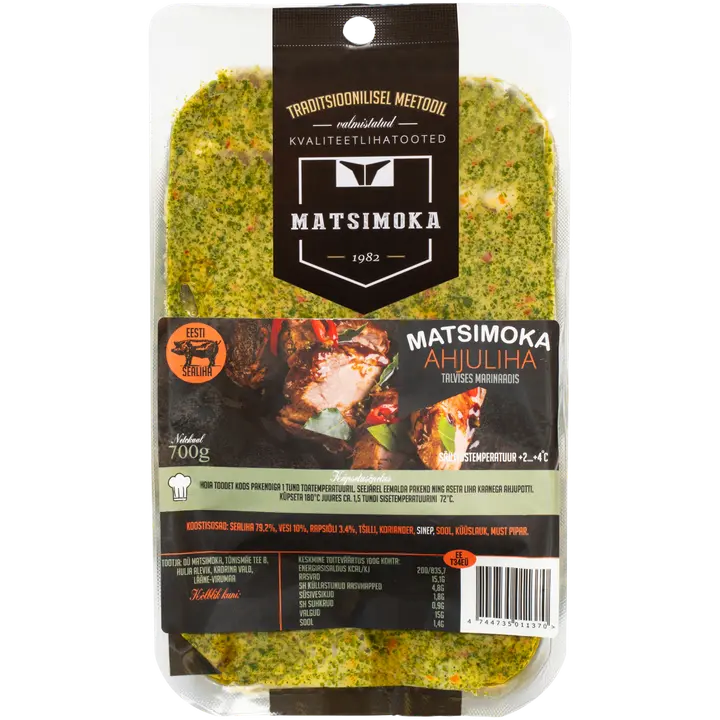 Matsimoka Ahjuliha Talvises Marinaadis, 700G