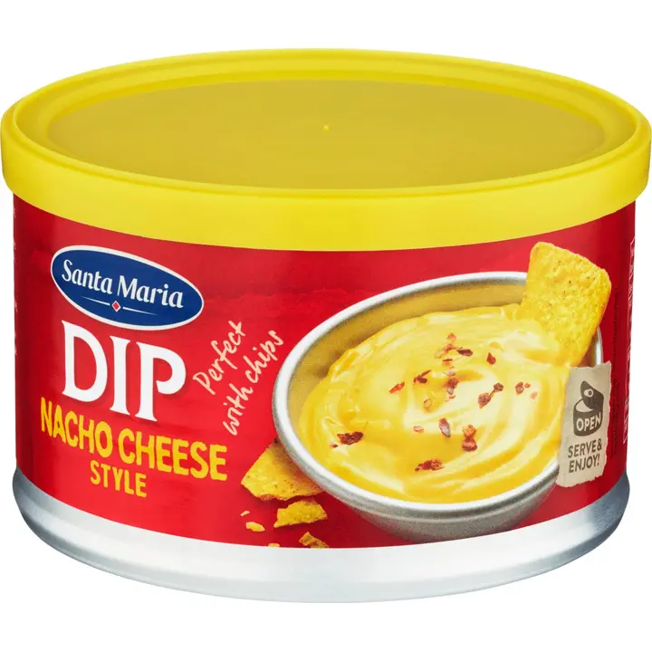 Santa Maria 250G Dip Nacho Cheese Style Juustodippi