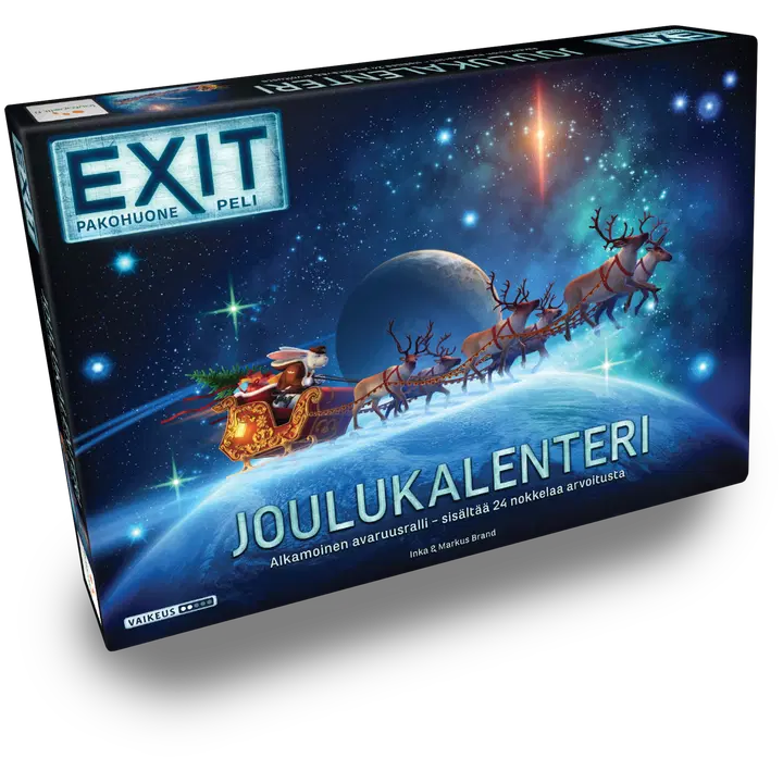 EXIT Joulukalenteri - Aikamoinen avaruusralli.