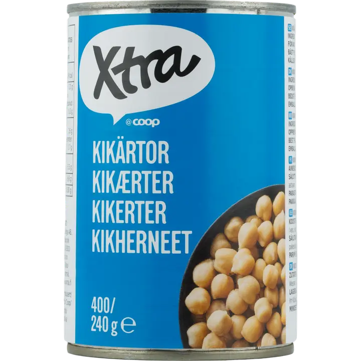 Xtra kikherneet 400/240 g