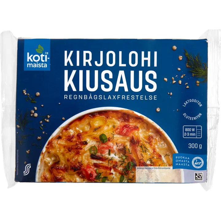 Kotimaista Kirjolohikiusaus 300g