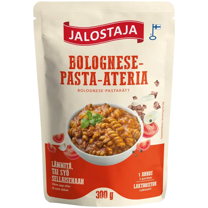 Jalostaja Bolognese-pasta-ateria 300 g