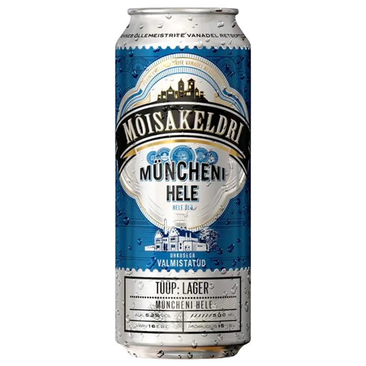 Mõisakeldri Saksa hele õlu 5,2%vol 500ml